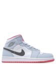 Jordan Retro 1 mid HALF BLUE POLKA DOT SWOOSH GS
