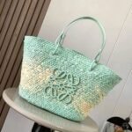 Loewe x Paulas Ibiza Anagram Basket Melange Tote Bag(LB)