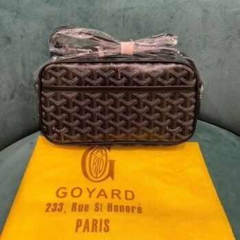 Goyard Paris Cap-Vert PM Unisex Sling Bag With Dust Bag (GY Black) (LB)