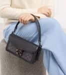 Coach Tabby 26 Shoulder Bag With OG Box & Dust Bag (Black Grey-837)
( BSB)