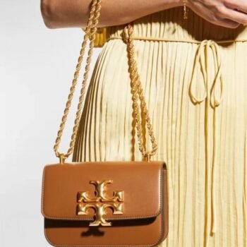 Tory Burch Eleanor Premium Quality Shoulder Bag With OG Box & Dust Bag (Brown - 737)(BSB)