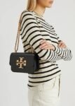 Tory Burch Eleanor Premium Quality Shoulder Bag With OG Box & Dust Bag (Black - 257)(BSB)