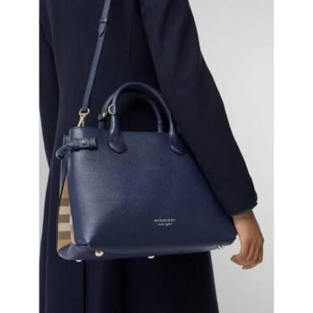 BURBERRY ELEGANT LEATHER TOTE BAG WITH DUST BAG PREMIUM QUALITY