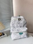 Louis Vuitton LV M22519 Discovery Premium Monogram Unisex Backpack With Dust Bag (White - 962)(BSB)