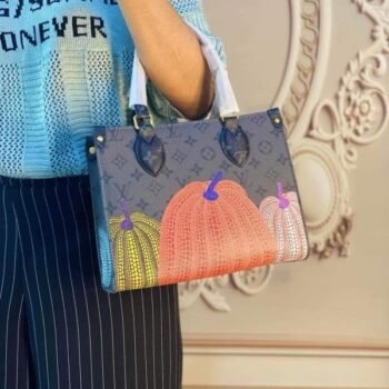 Louis Vuitton LV On The Go Pochette With OG Double Box & Dust Bag - Coin Pouch (Grey Pumpkin - 624)(BSB)