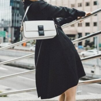 Fendi Baguette Twist Premium Shoulder Crossbody Bag With OG Box & Dust Bag &_2_Belts_(White-928)(BSB)