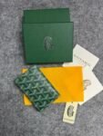 Goyard Saint Pierre Wallet Green With OG Box High Quality(LB)