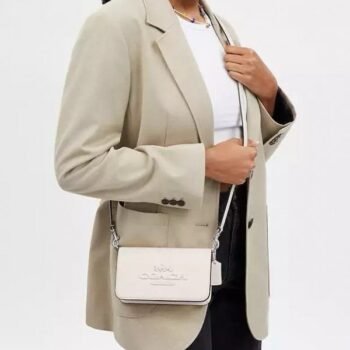 Coach Toni Sling Bag With Dust Bag & OG Box (CT778_White)(LB)