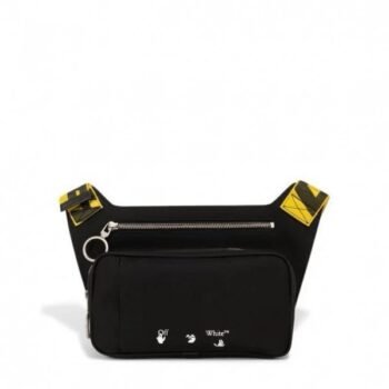 Off-White Unisex New Cowhide Chest Bag Waist Bag Shoulder Bag With Dust Bag - 253 Palm(LB)