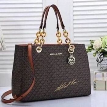 Michael Kors Cynthia Signature Bag With Dust bag