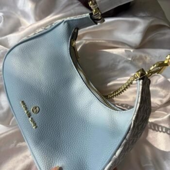 michael kors piper baguette with chain accent with box 383(BR)