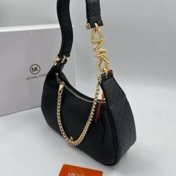 michael kors piper baguette with chain accent with box 382(BR)