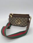 Gucci GG Blondie Mini and Ebony Canvas Shoulder Bag With magnetic box 365(BR)