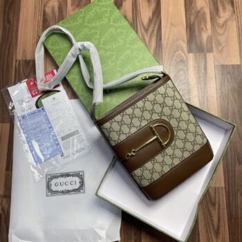 GUCCI 73 MINI BUCKET BAG with og box 311(BR)