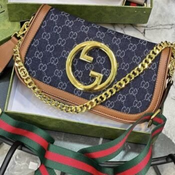 GuccI Blondie hand bag With folding box 287(BR)