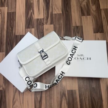 Coach league messenger bag in signature With folding box 260(BR)