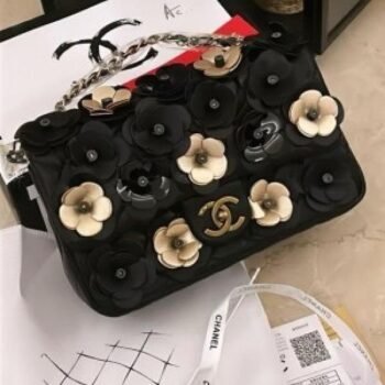 Chanel camellia flower handbag with box(BH)
