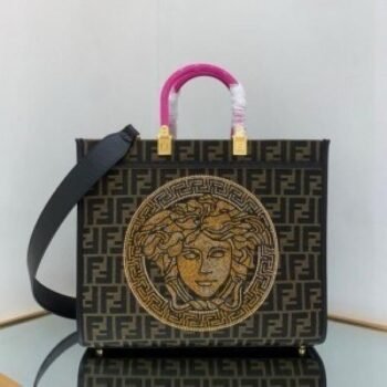 Fendi versace tote bag premium quality with dust cover(BH)