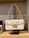 coach georgie flower daisy embroidery tabby shoulder bag with box 892(PH)