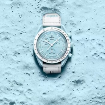 Swatch X Omega Bioceramic Moonswatch Mission To The Moon Uranus With Kit