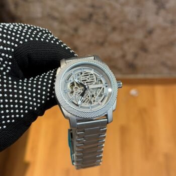 FOSSIL AUTOMATIC SILVER CHAIN